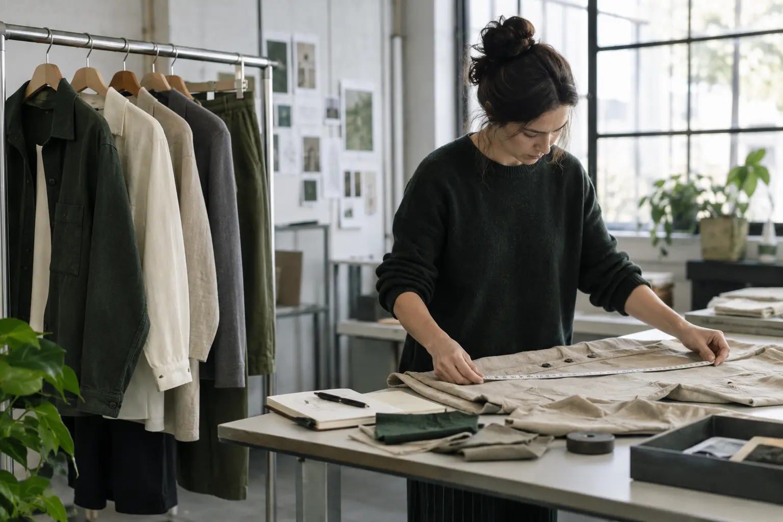 Apparel development review and production preparation